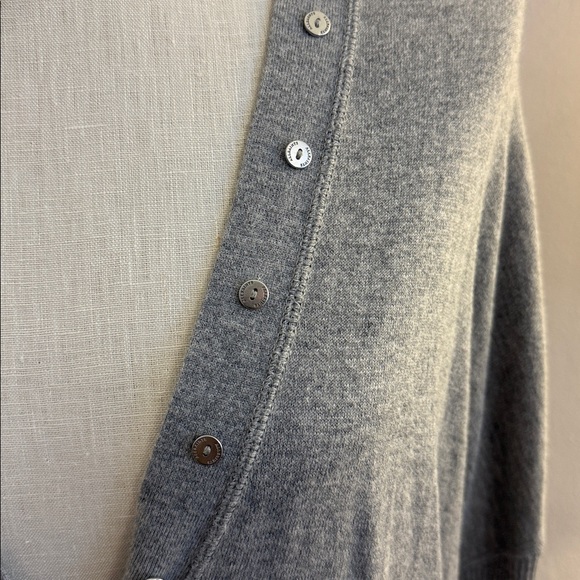 All Saints Light Gray Women's Afelia Cardigan. Small - Picture 3 of 6
